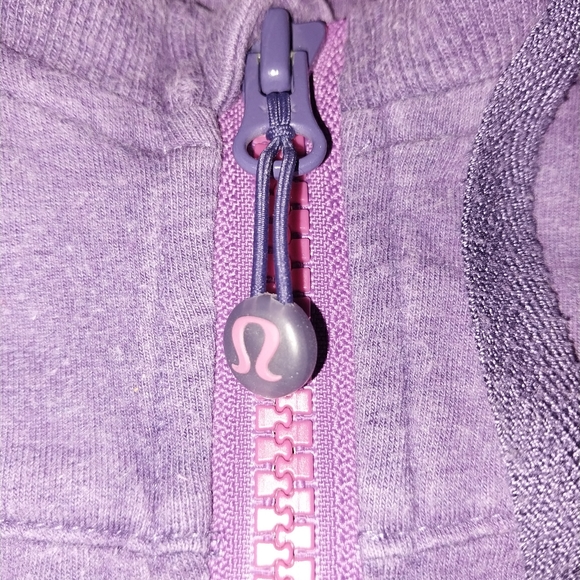 Lululemon Embroidered Hoodie Special Edition Purple Size 8 - Picture 5 of 10